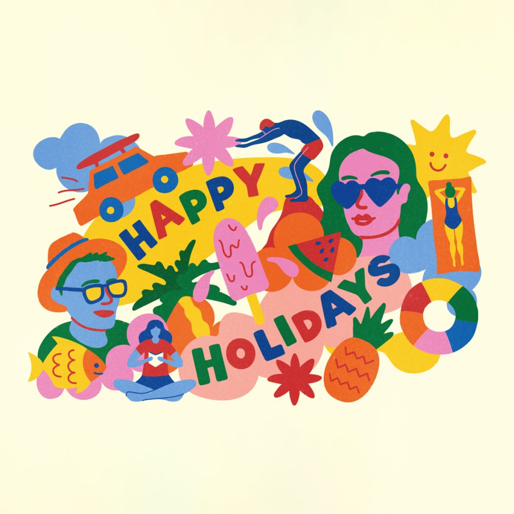 Illustration by Sydney-based illustrator and artist Nico Nicoson