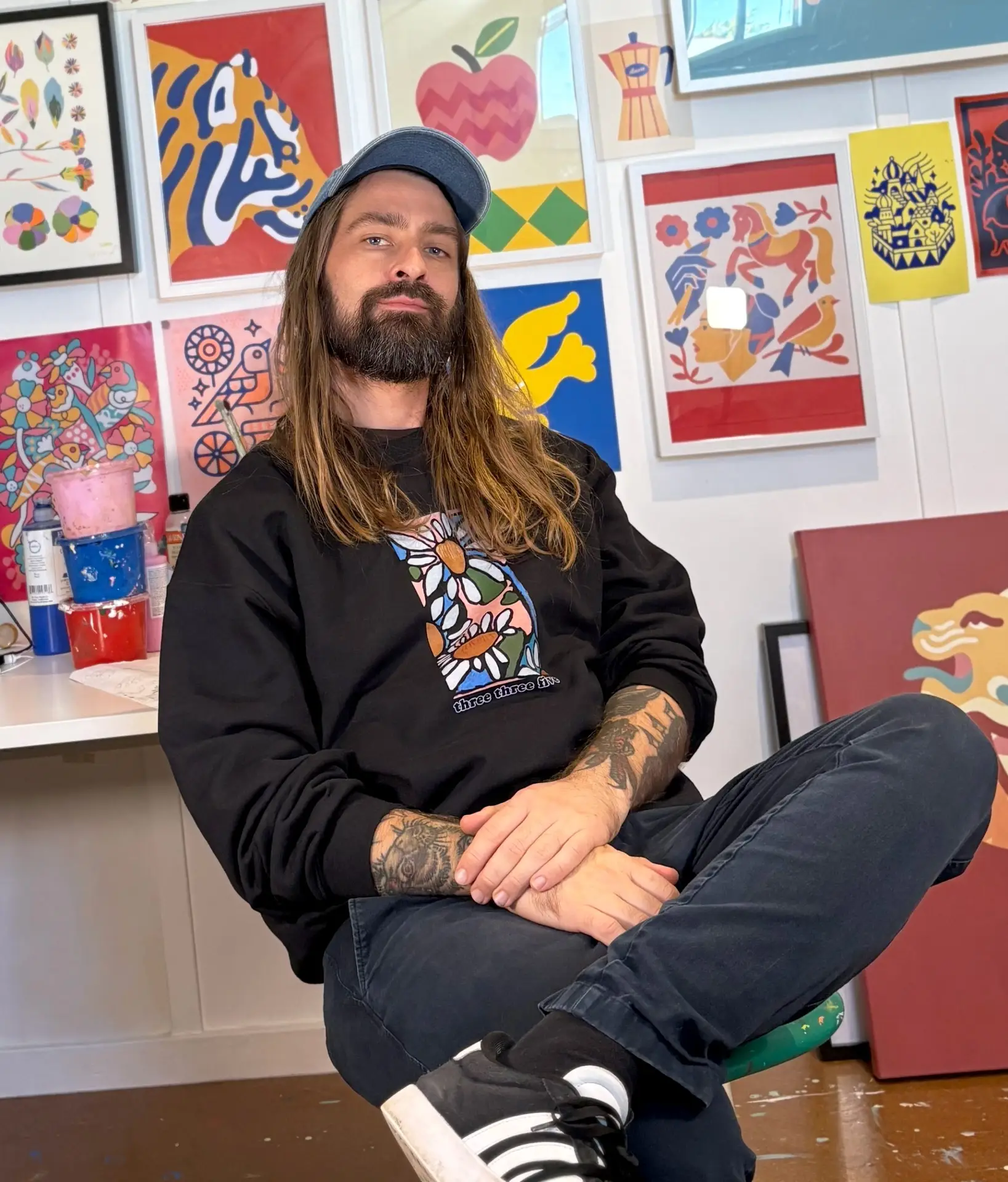 Image of Australian artist Nico Nicoson