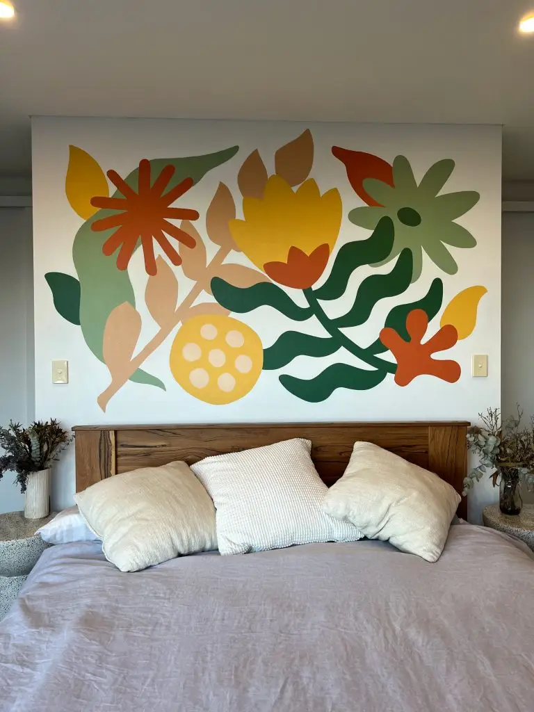 interior mural painted in sydney